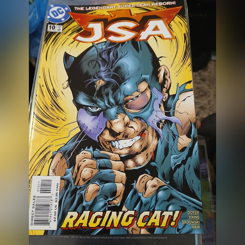 Comic Book with Dynamic Cover Art